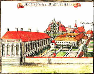 Königliche Palatium - Pałac królewski, widok ogólny